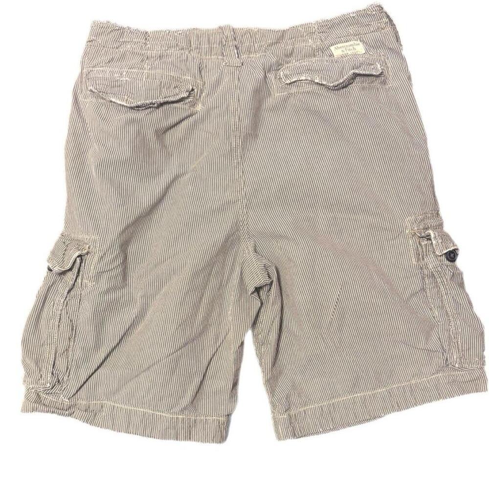 Abercrombie fitch striped charcoal